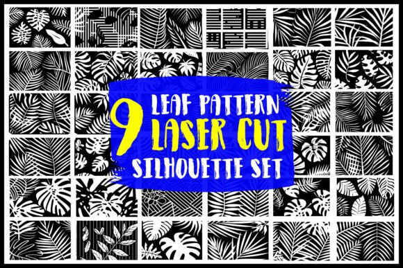 Elevate Your Designs with a Leaf Pattern Bundle