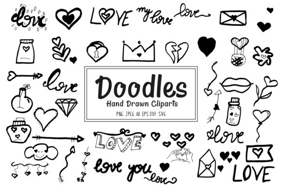 Elevate Your Designs with Hand-Drawn Clipart