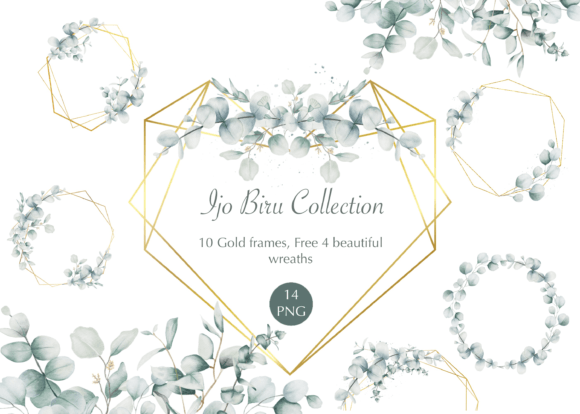 Gold Frames Eucalyptus: Elevate Your Design Projects