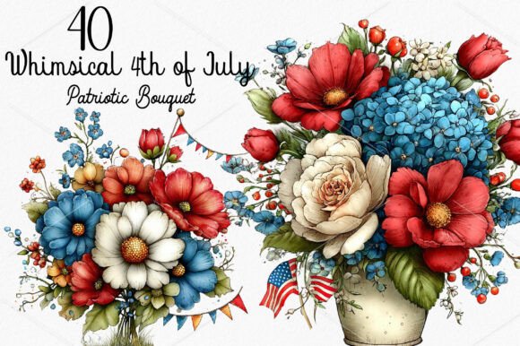 Whimsical 4th of July Patriotic Bouquet: A Designer's Guide