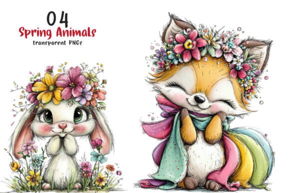 Whimsical Spring Animals Clipart: A Designer's Guide to Charming Visuals